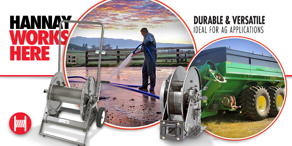 HANNAY WORKS HERE Durable and Versatile, ideal for Ag Applications